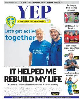 Cover of Yorkshire Evening Post