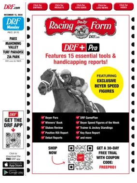 Cover of Daily Racing Form National Digital Edition