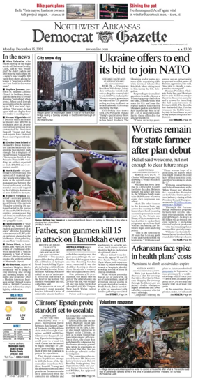 Cover of Northwest Arkansas Democrat-Gazette