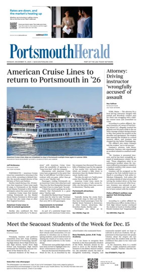 Cover of Portsmouth Herald