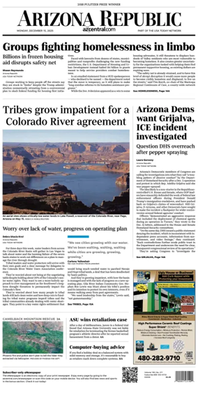Cover of The Arizona Republic