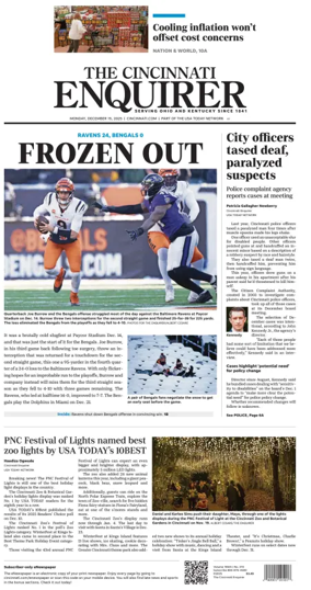 Cover of The Cincinnati Enquirer