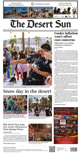 Cover of The Desert Sun