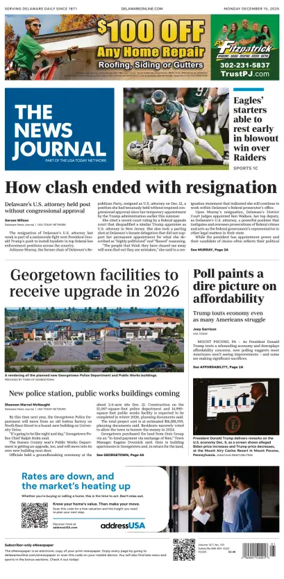 Cover of The News Journal