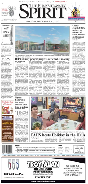 Cover of The Punxsutawney Spirit