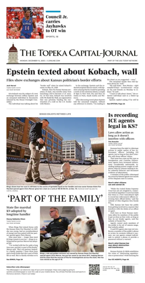 Cover of The Topeka Capital-Journal
