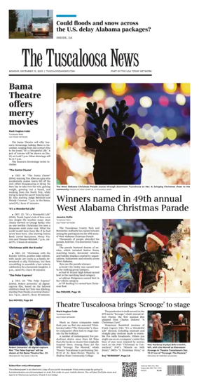 Cover of The Tuscaloosa News