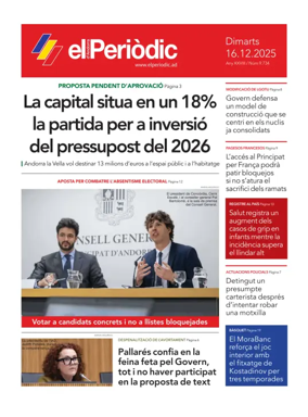 Cover of El Periodic D'Andorra