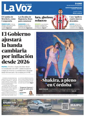 Cover of La Voz del Interior