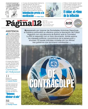 Cover of Pagina 12