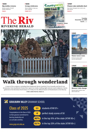 Cover of The Riverine Herald