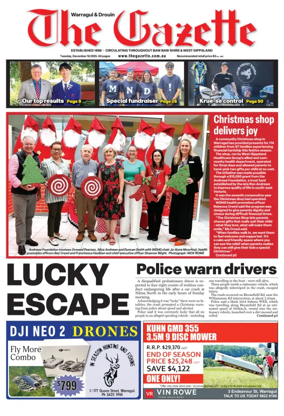 Cover of Warragul & Drouin Gazette
