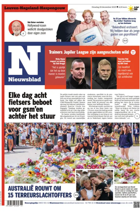 Cover of Het Nieuwsblad