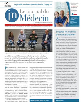 Cover of Journal du Medecin (French)