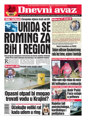 Cover of Dnevni avaz