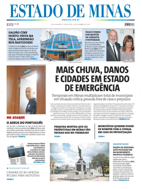 Cover of Estado de Minas (Brazil)