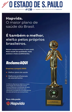 Cover of O Estado de S. Paulo