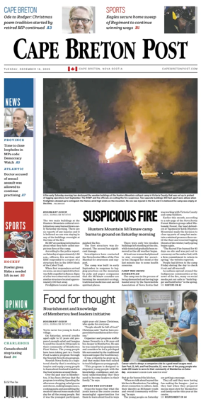 Cover of Cape Breton Post