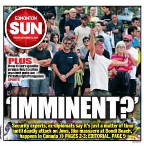 Cover of Edmonton Sun