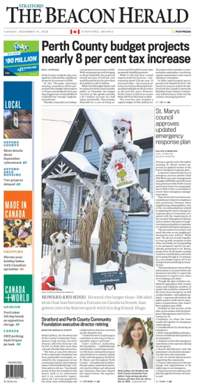 Cover of The Beacon Herald