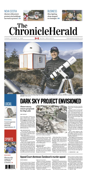 Cover of The Chronicle Herald (Provincial)