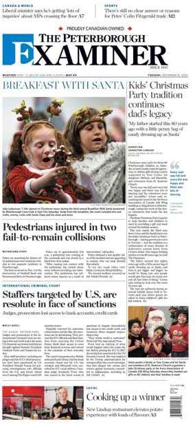 Cover of The Peterborough Examiner