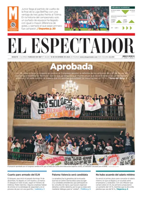 Cover of El Espectador