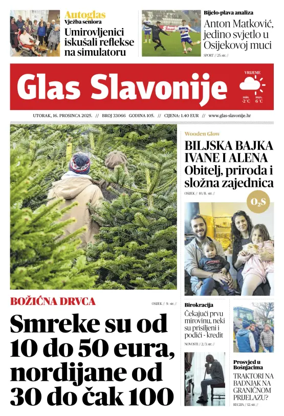 Cover of Glas Slavonije