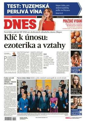 Cover of Dnes Prague Edition