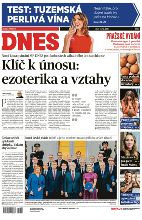 Cover of MF DNES