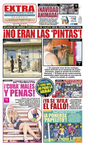Cover of Diario Extra