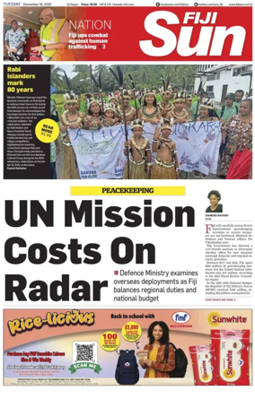 Cover of Fiji Sun