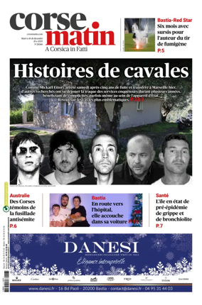 Cover of Corse Matin
