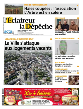Cover of l'Eclaireur la Depeche