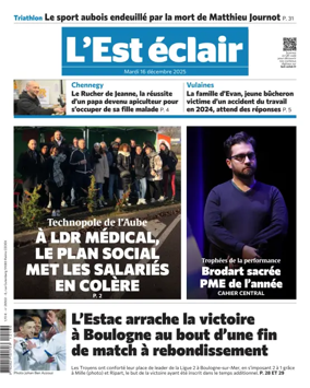 Cover of L'Est Eclair