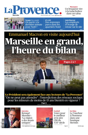 Cover of La Provence Marseille