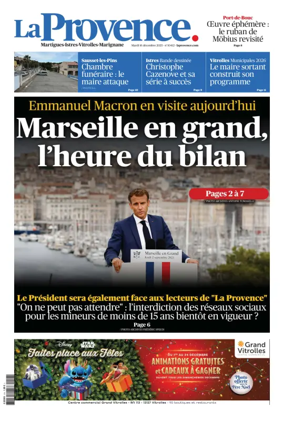 Cover of La Provence Martigues-Istres-Vitrolles-Marignane