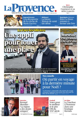 Cover of La Provence Salon-de-Provence / Pays salonais
