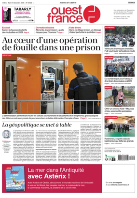 Cover of Ouest France (Dinan)