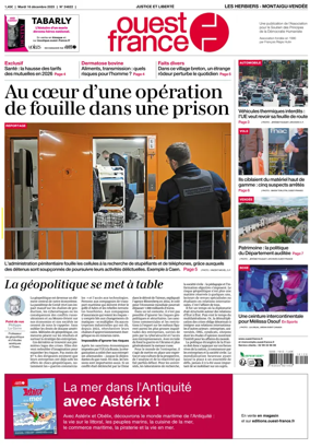 Cover of Ouest France (Les Herbiers / Montaigu)