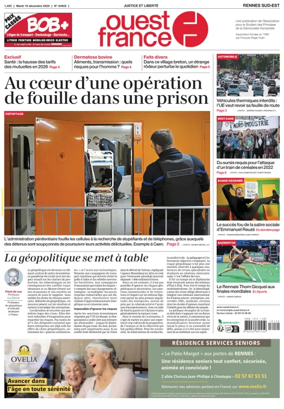 Cover of Ouest-France (Rennes Sud-Est)