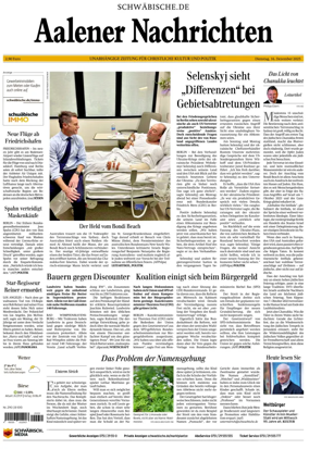 Cover of Aalener Nachrichten