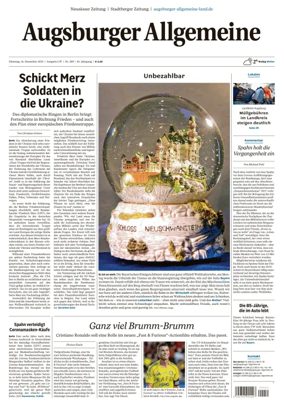Cover of Augsburger Allgemeine (Land West)