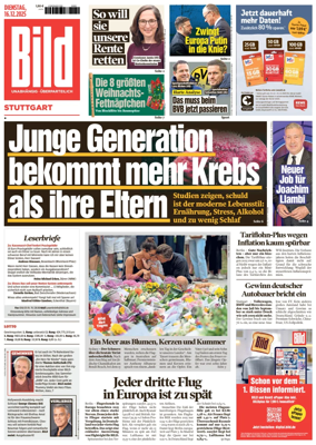 Cover of BILD Stuttgart