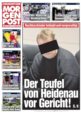 Cover of Chemnitzer Morgenpost