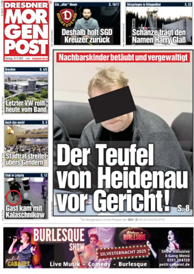 Cover of Dresdner Morgenpost