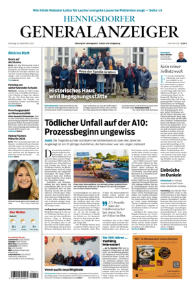 Cover of Hennigsdorfer Generalanzeiger