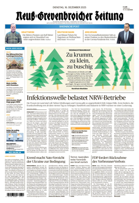 Cover of Neuss-Grevenbroicher Zeitung Neuss
