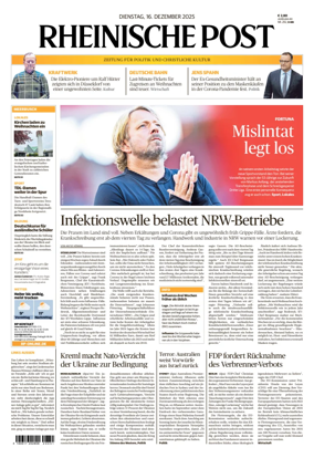 Cover of Rheinische Post Duesseldorf Meerbusch