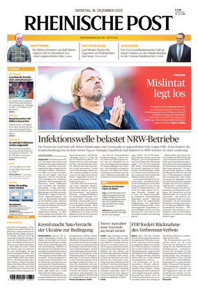 Cover of Rheinische Post Mettmann 